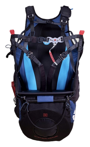 Подвеска Sky Paragliders Gii 5, сиденье и система ремней 4S спереди