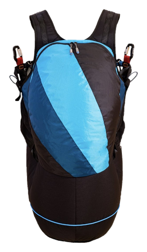 Подвеска Sky Paragliders PAX evo сзади: защитная накладка