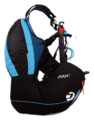 Пассажирская тандемная подвеска Sky Paragliders PAX evo, вид сбоку