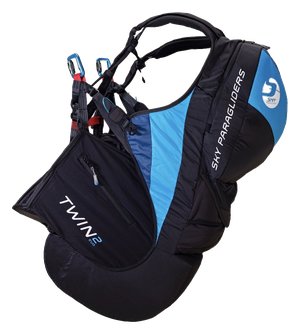 Тандемная подвеска пилота Sky Paragliders TWIN 2 evo, вид сбоку